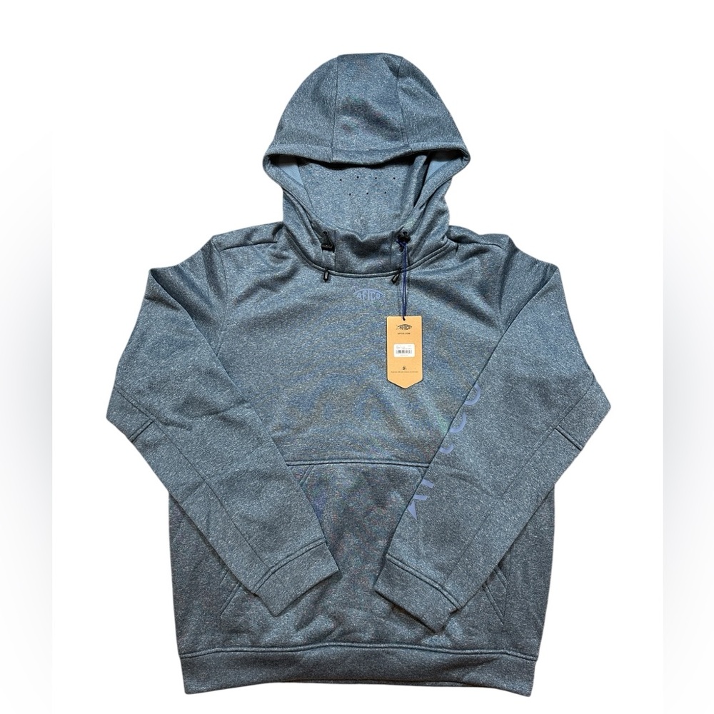 AFTCO Charcoal Gray Hoodie